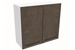 Шкаф 2-х дверный навесной СБК Грей ШГ-80