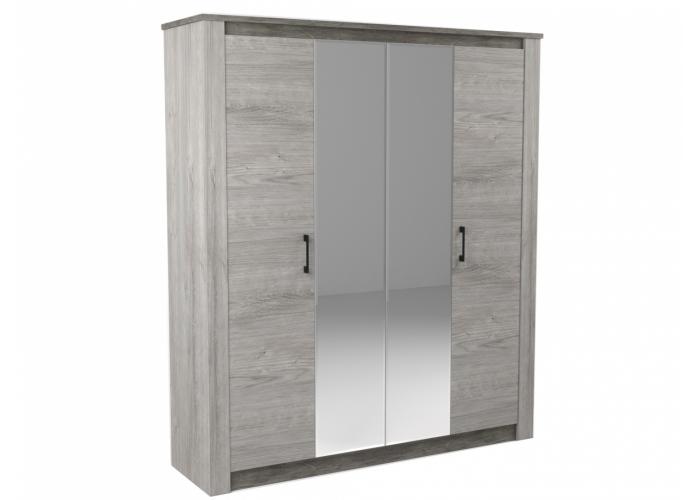 Шкаф 4-х дверный СБК Денвер