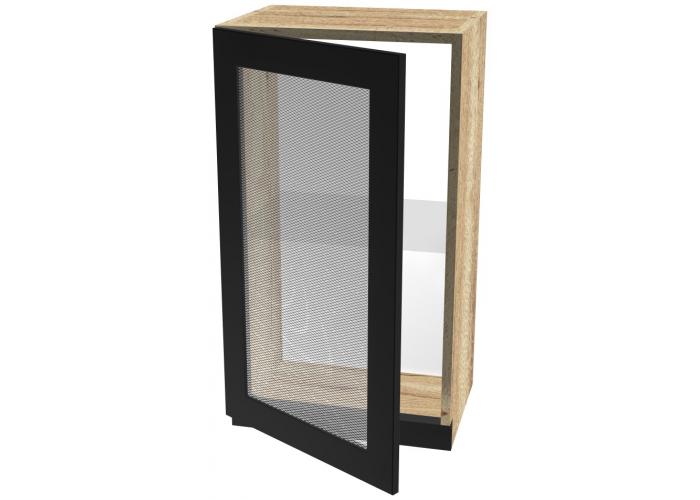 Шкаф навесной со стеклом СБК Сити ШСТ-40