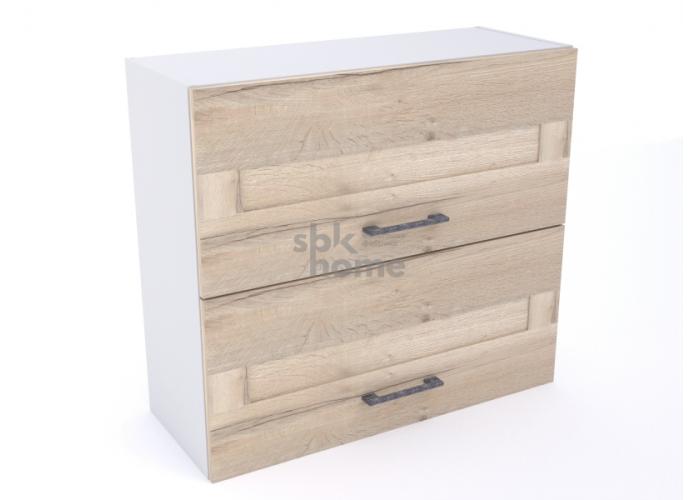 Шкаф СБК Дублин Ш-80г навесной горизонтальный