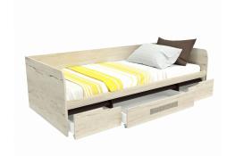 Кровать с ящиками СБК Мале