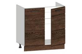 Стол под мойку 2-х дверный СБК Канзас СМ-80