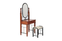 Столик туалетный TetChair AT-992 DT-5 с мягким пуфом