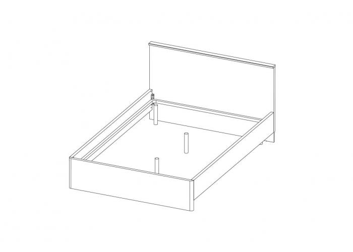 Кровать Анрэкс JAGGER 160