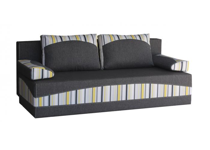 Диван Дивановв Сити Желтые полосы 140