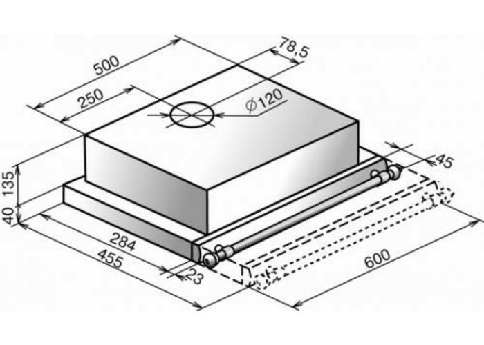 Вытяжка Эликор Интегра 60 крем бронза