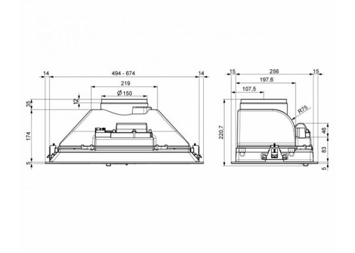 Вытяжка Эликор BREEZE 70 нерж 70Н-450-П3Д