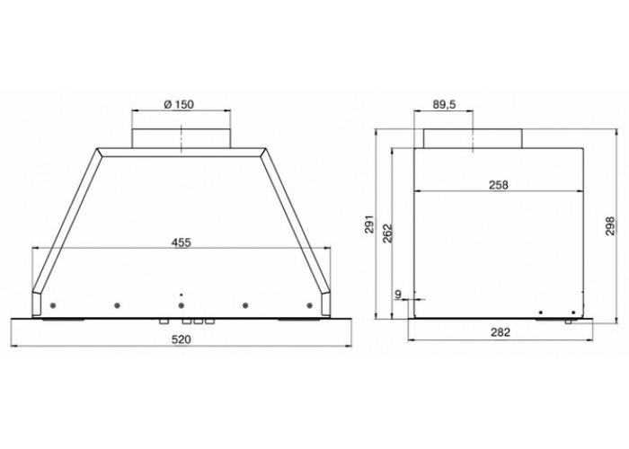 Вытяжка Эликор Flat 52 белый