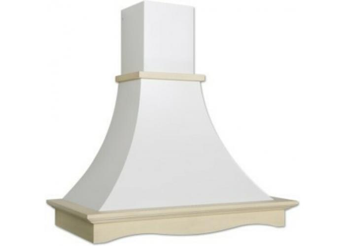 Вытяжка Эликор Рококо 60 белый муар