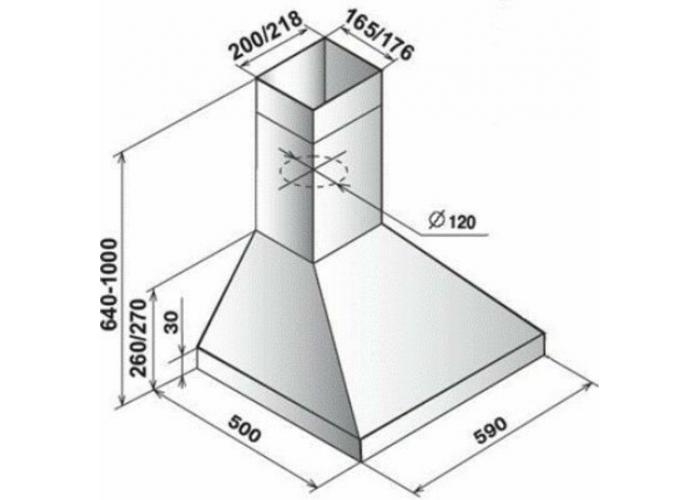 Вытяжка Эликор Вента 60 молоко 73541