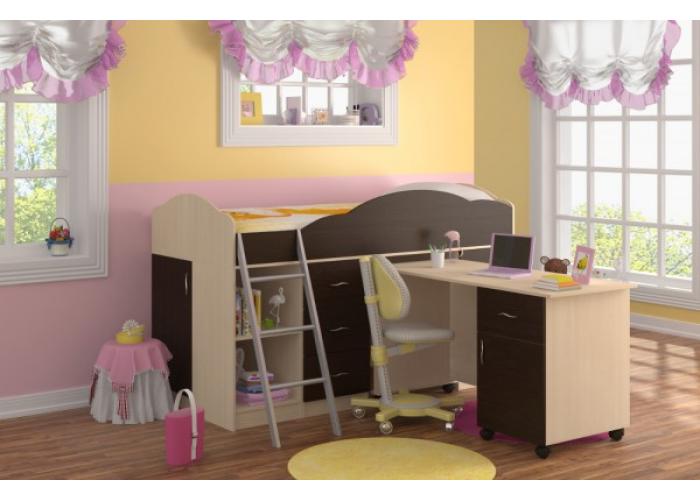 Кровать двухъярусная Формула Мебели Дюймовочка-5.2