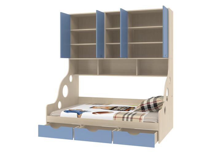Кровать с антресолью Формула Мебели ДЕЛЬТА-21.01