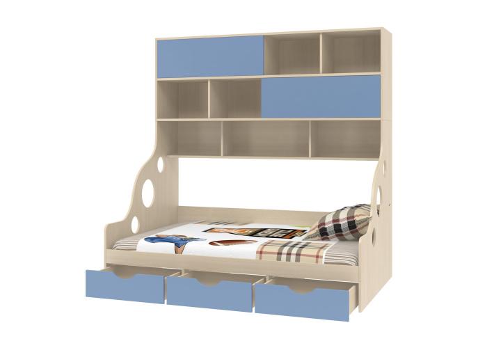 Кровать с антресолью Формула Мебели ДЕЛЬТА-21.02