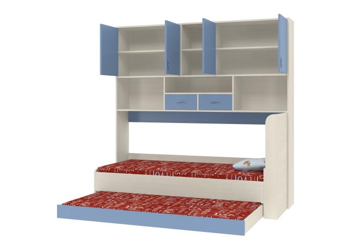 Кровать с антресолью Формула Мебели ДЕЛЬТА-21.03 Тренд