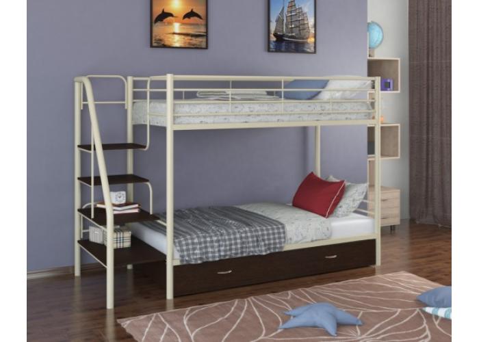 Кровать двухъярусная Формула Мебели Толедо-Я