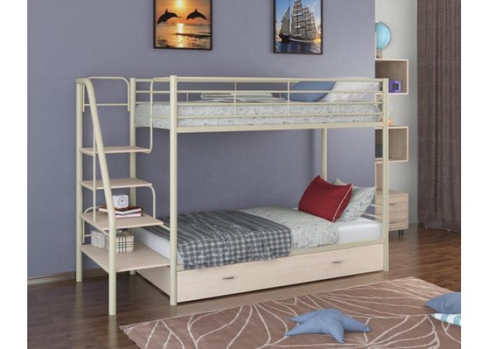 Кровать двухъярусная Формула Мебели Толедо-Я