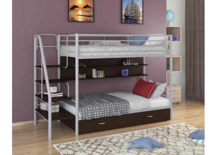 Кровать двухъярусная Формула Мебели Толедо-ПЯ