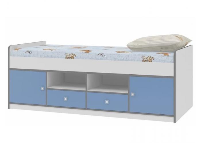 Кровать-чердак Формула Мебели Дельта-19.1 Сильвер