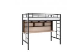 Кровать-чердак с рабочей поверхностью Формула Мебели Севилья-1-2