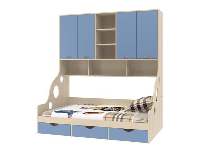 Кровать с антресолью Формула Мебели Дельта-21.11