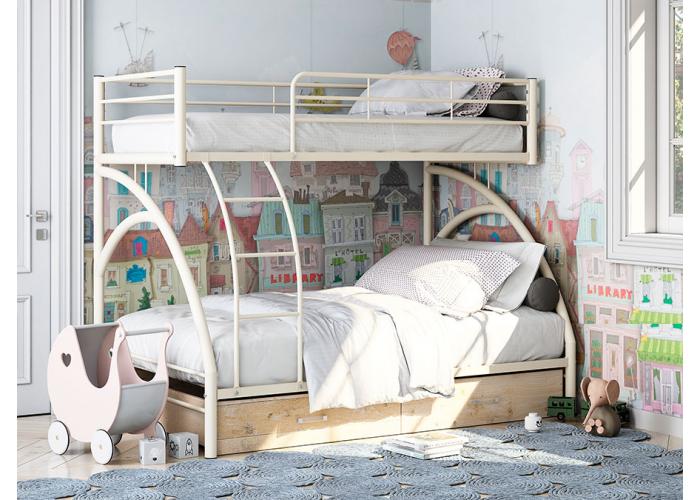 Кровать двухъярусная Формула Мебели Виньола-2 Я