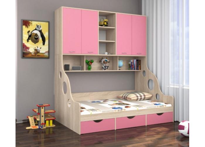 Кровать с антресолью Формула Мебели Дельта-21.11