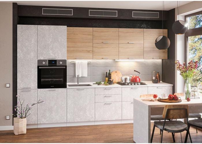 Кухонный гарнитур Стендмебель Бетон №1 3.4