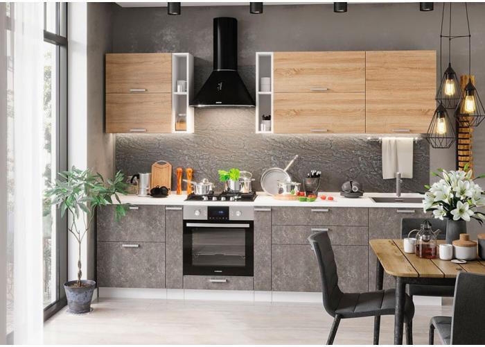 Кухонный гарнитур Стендмебель Бетон №2 2.9