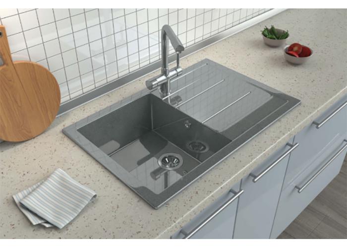 Мойка HORKE М-14 белый металлик