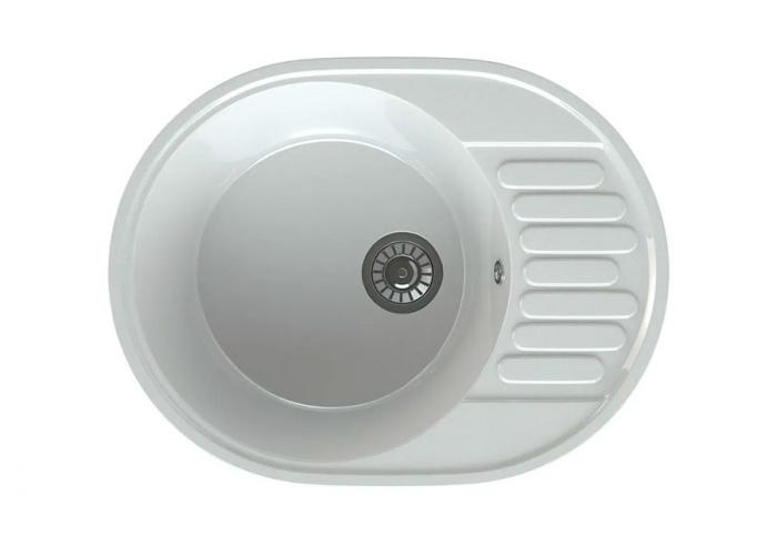 Мойка HORKE М-33 белый металлик