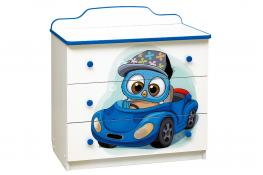 Комод с фотопечатью Матрица Совята №3