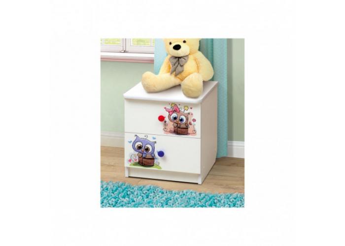 Тумба прикроватная с фотопечатью Матрица Совята