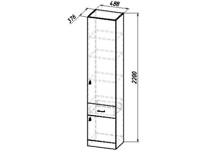 Пенал Джелани Франческа для белья ФП1п