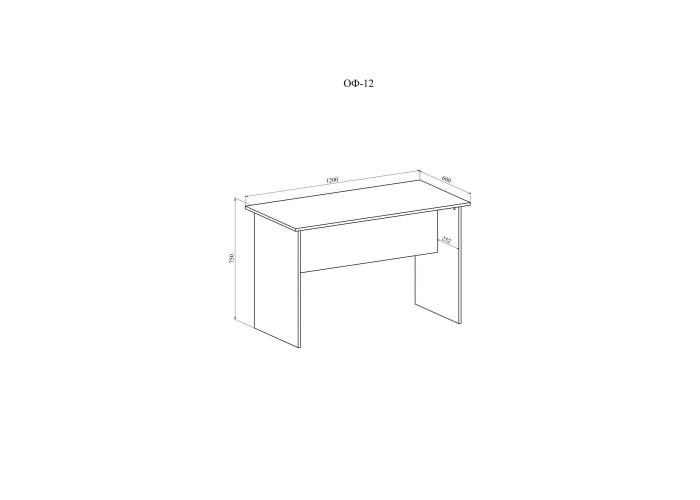 Стол письменный Compass Офис ОФ-12