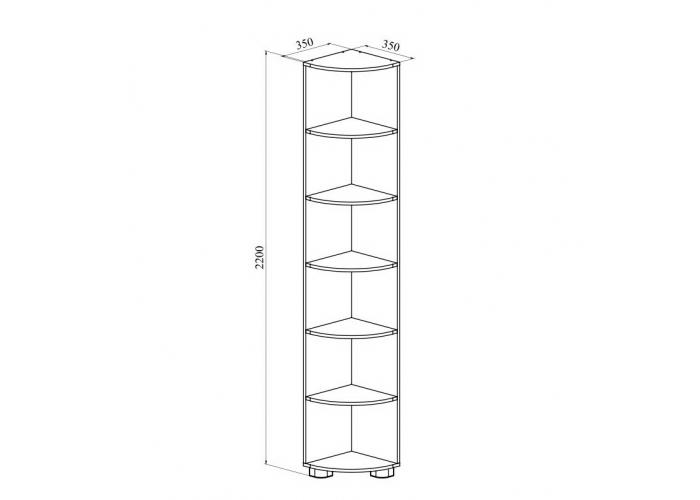 Стеллаж Compass Монблан МБ-23
