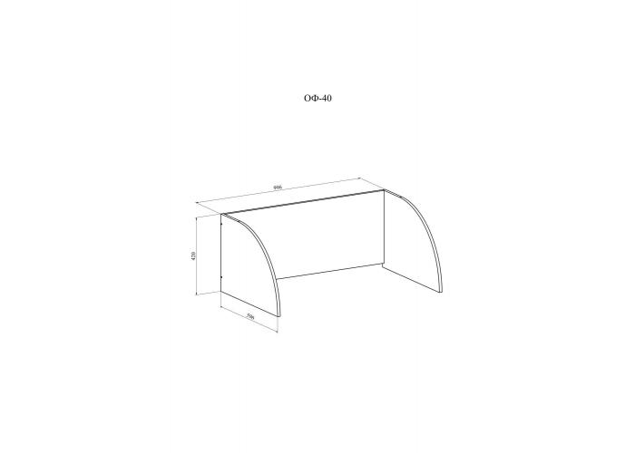 Полка Compass Офис ОФ-40