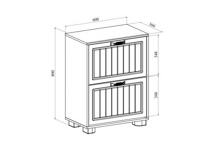 Обувница Compass Монблан МБ-33К