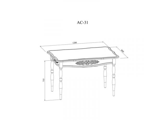 Стол кухонный Compass Ассоль АС-31