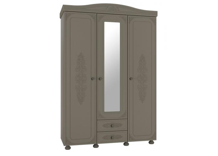 Шкаф трехстворчатый с зеркалом Compass Ассоль Плюс АС-27