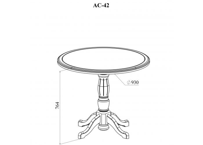Стол обеденный Compass Ассоль Плюс АС-42