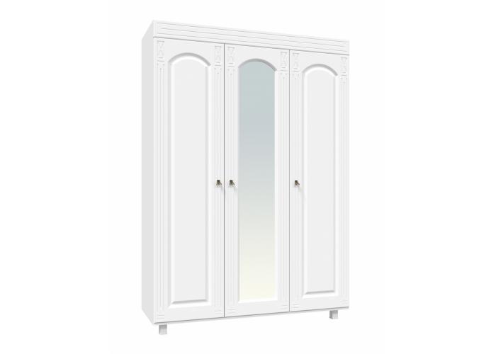 Шкаф трехстворчатый с зеркалом Compass Элизабет ЭМ-18