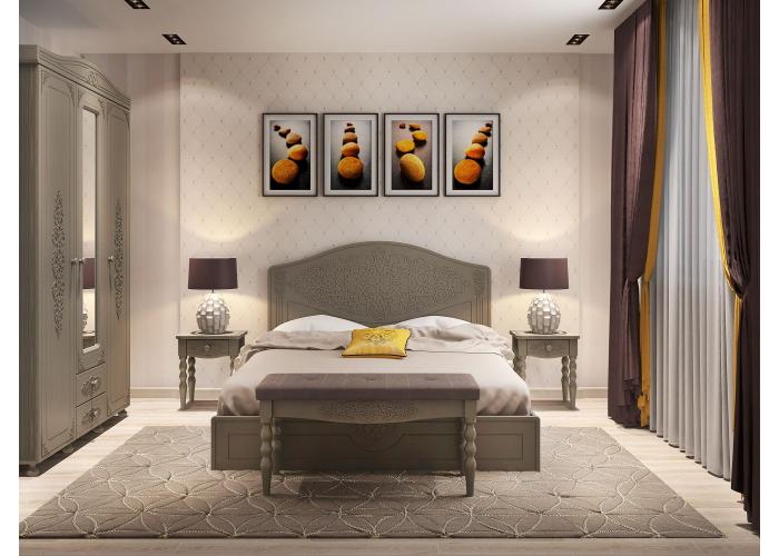 Кровать двуспальная Compass Ассоль Плюс АС-112К 140