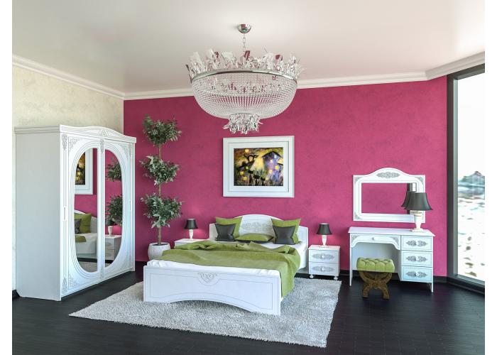 Кровать двуспальная Compass Ассоль АС-112К 140