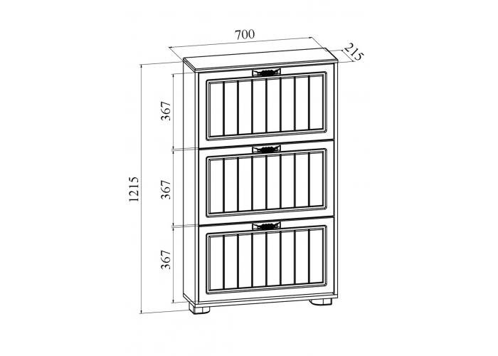 Обувница Compass Монблан МБ-14