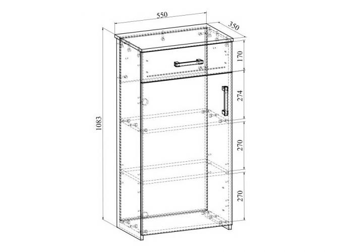 Тумба Compass Агата АТ-2