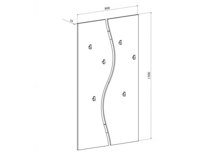 Вешалка Compass Агата АТ-6