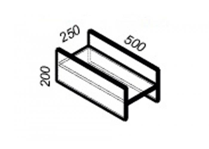 Тумба под системный блок ЛОББИ Стандарт СМ-405