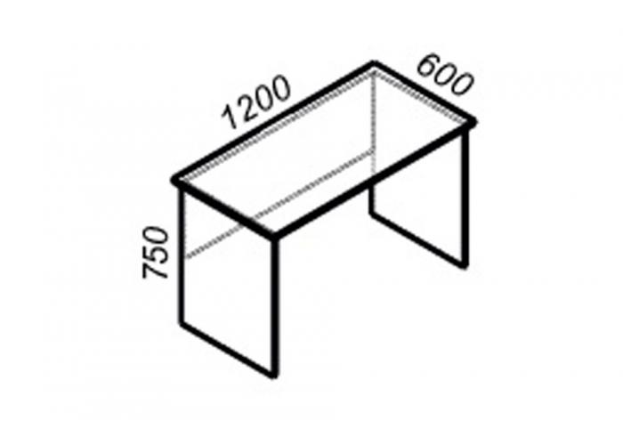 Офисный стол ЛОББИ Стандарт СМ-101
