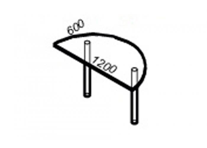 Офисный стол ЛОББИ Стандарт СМ-402