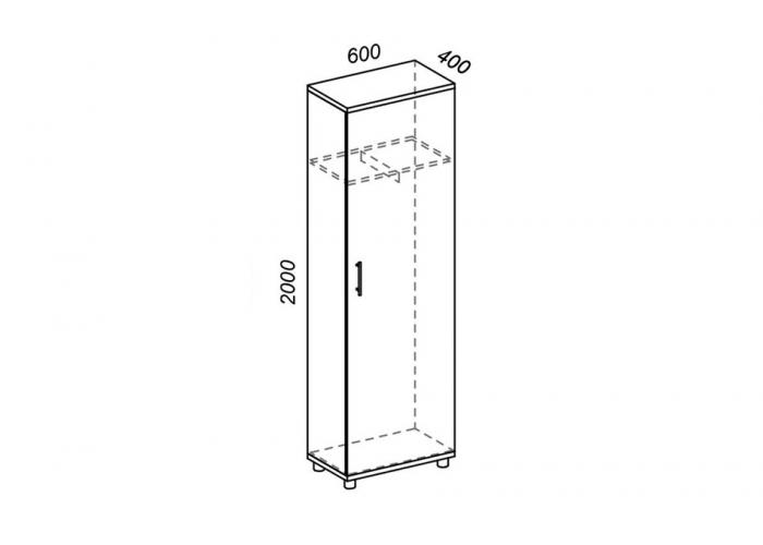 Шкаф для одежды ЛОББИ Верона КД-302